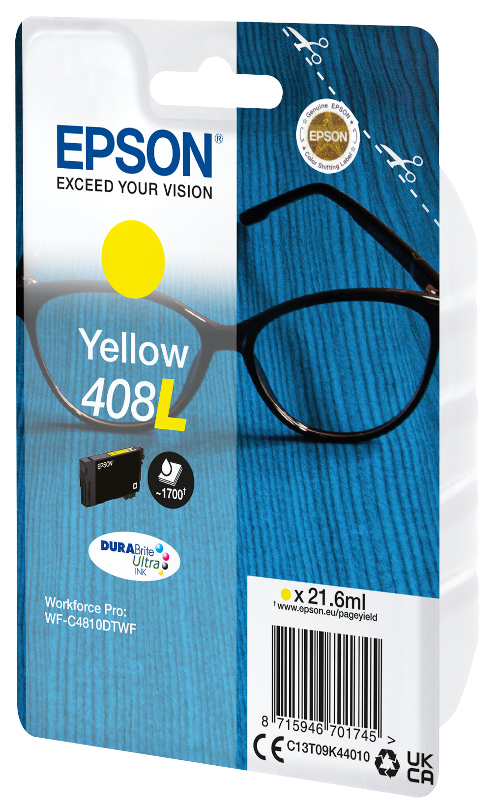 Epson Tintenpatrone 408L – Original, XL