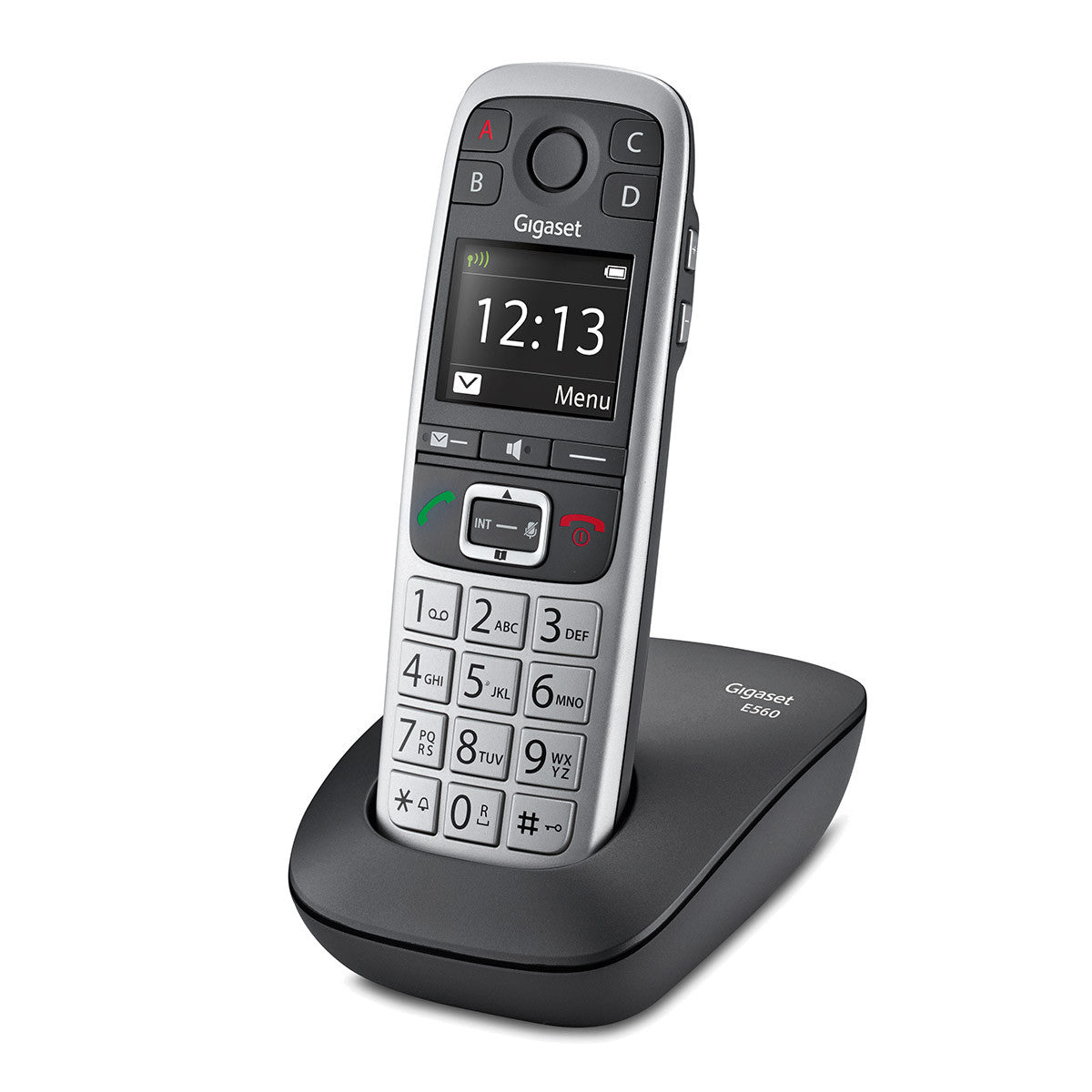 Gigaset E560 – Analoges/DECT-Telefon, 5,5 cm