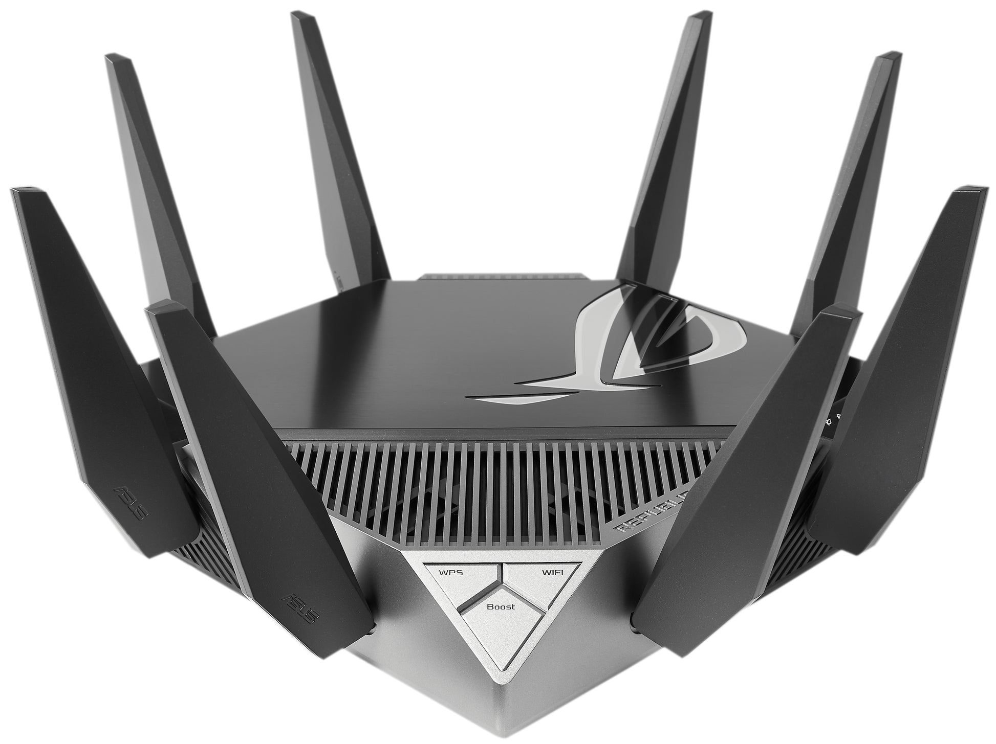 ASUS GT-AXE11000 Tisch-Router – Wi-Fi, Ethernet – Netzstrom 110–240 V – 328 × 328 × 179 mm
