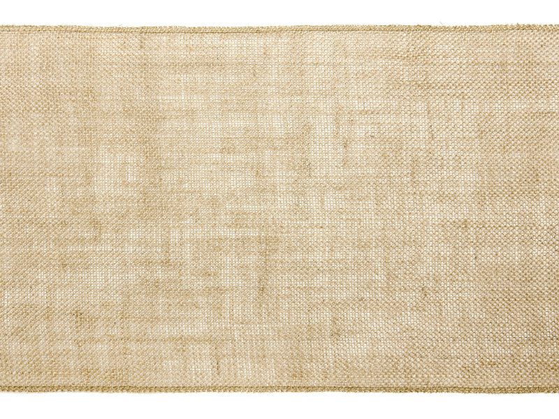 PartyDeco Tischläufer – 28×500 cm, Jute, Braun, Hochzeit
