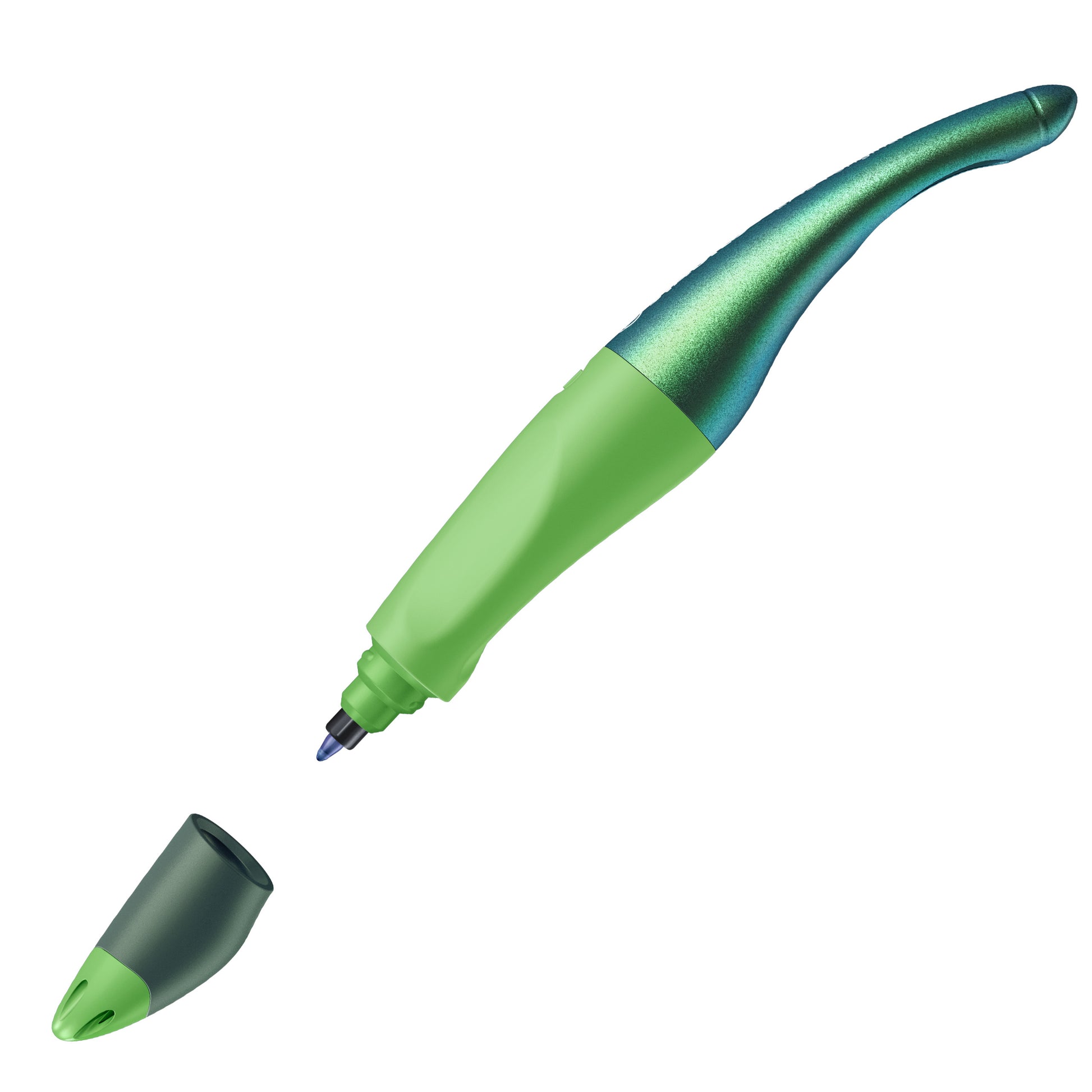 STABILO EASYoriginal Holograph – Tintenroller, 0,5 mm, Blau, Grün, für Rechtshänder