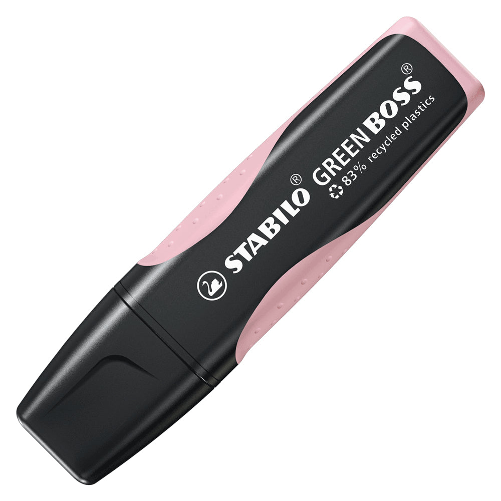 STABILO BOSS Textmarker Pastellpink – Keilspitze, 2–5 mm, nachfüllbar