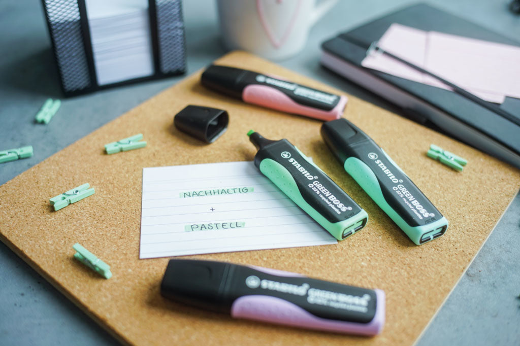 STABILO BOSS Textmarker Pastellpink – Keilspitze, 2–5 mm, nachfüllbar