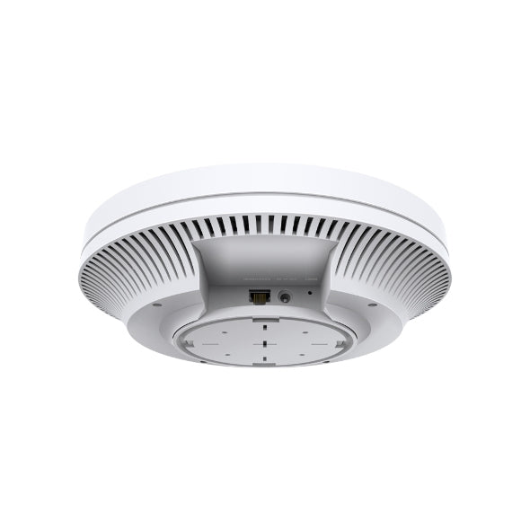 TP-Link Omada AX5400 – Wi-Fi 6 Access Point, Dual-Band (2,4/5 GHz), 2,5GbE, PoE, Decke/Wand, IP67, Weiss
