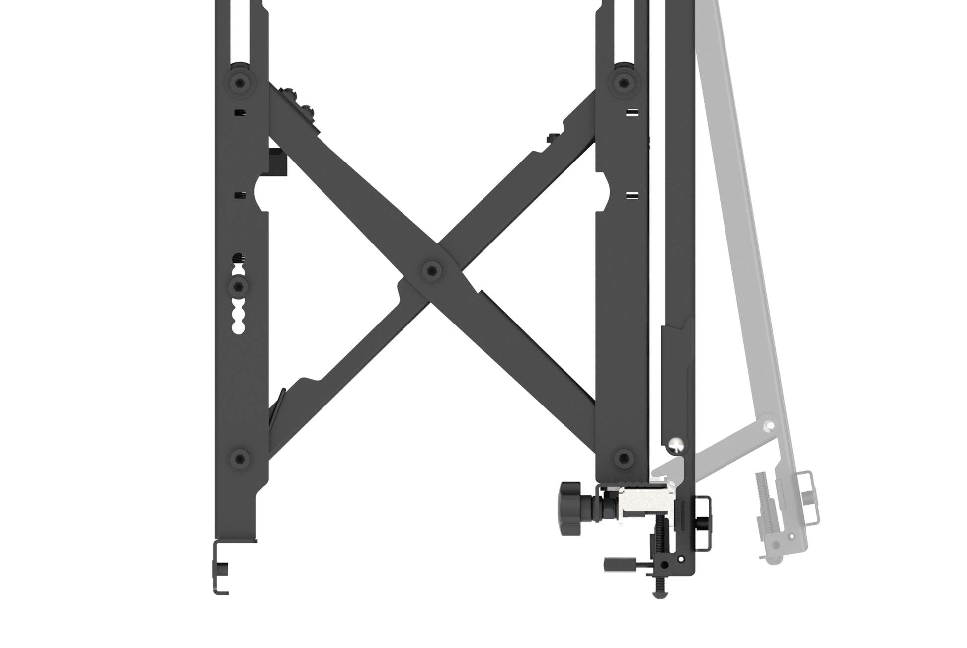 Vision Videowandhalterung – 45–86" – VESA 200×200–600×400 – bis 70 kg, neigbar – VFM-VW6X4/2