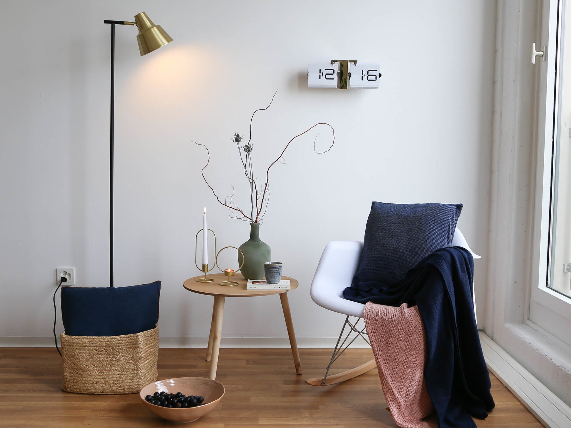 Esmée Aufbewahrungskorb – Grashalm – Braun – 380 × 240 × 260 mm
