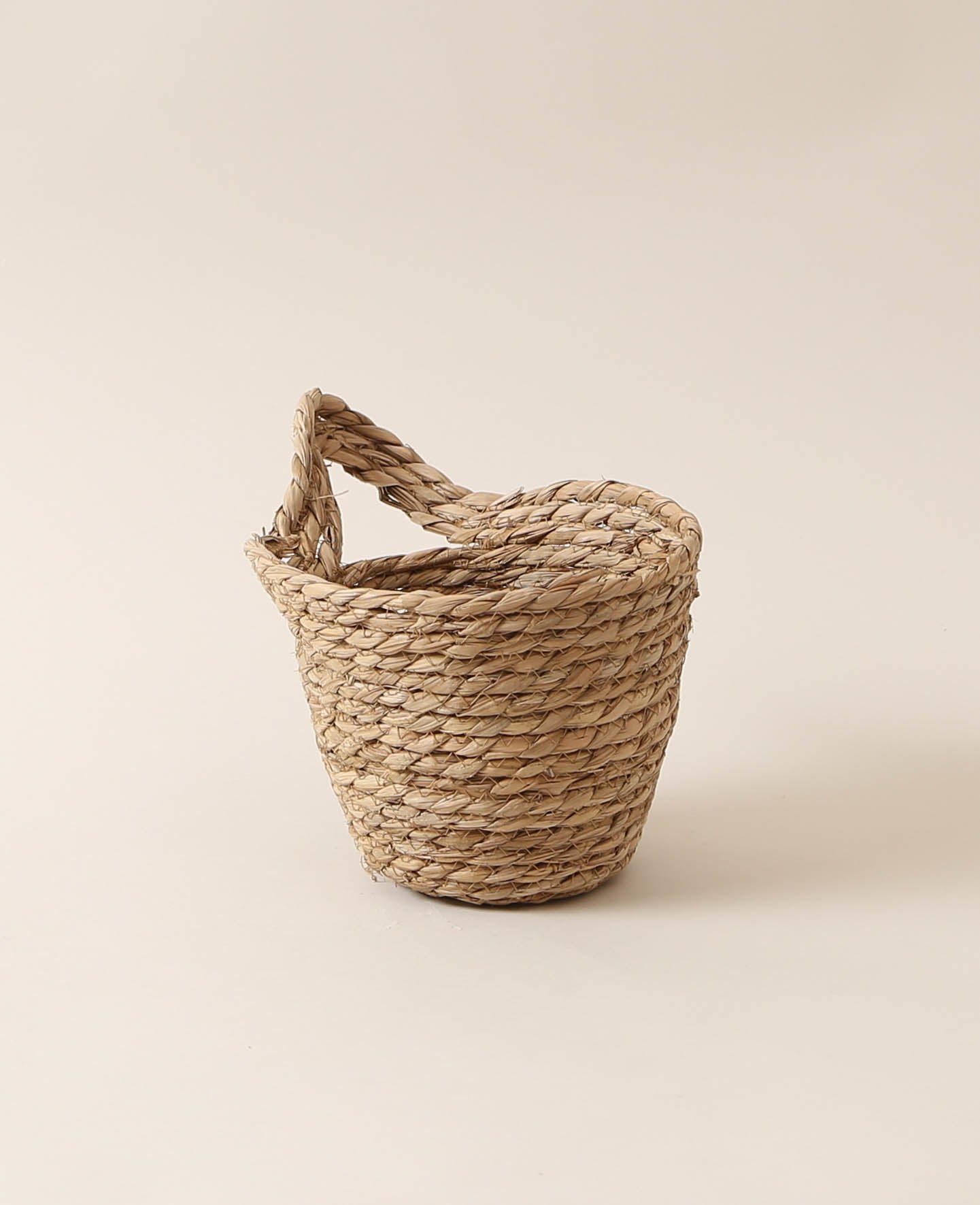 Esmée Aufbewahrungskorb – Gras – Braun – Ø 170 × H 170 mm