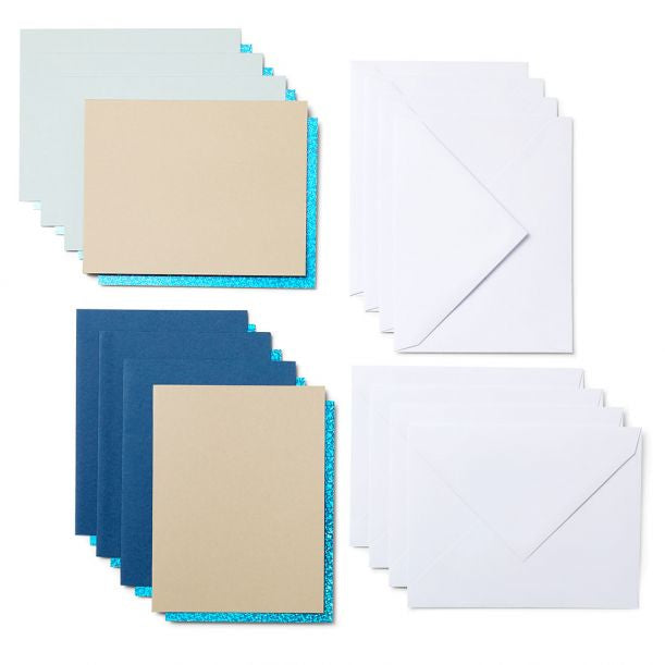 Cricut Kartenset, selbstklebend – für Cricut Joy – 108 × 140 mm – sortiert – Set, 24-tlg.
