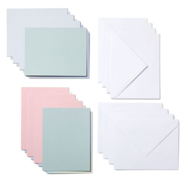 Cricut Klebekartenset – für Cricut Joy – 108 × 140 mm – sortiert – Set, 24-teilig