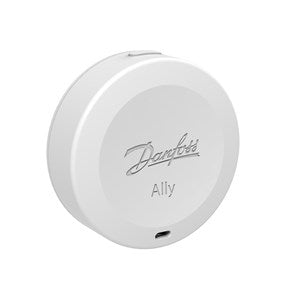 Danfoss Ally Raum Sensor – Thermo-/Hygrosensor, Funk, CR2450, 2 Jahre