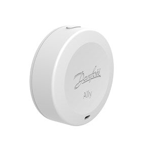 Danfoss Ally Raum Sensor – Thermo-/Hygrosensor, Funk, CR2450, 2 Jahre