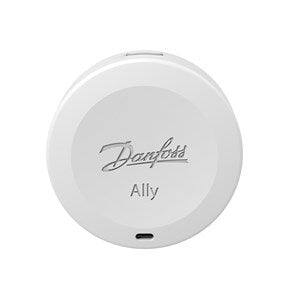 Danfoss Ally Raum Sensor – Thermo-/Hygrosensor, Funk, CR2450, 2 Jahre