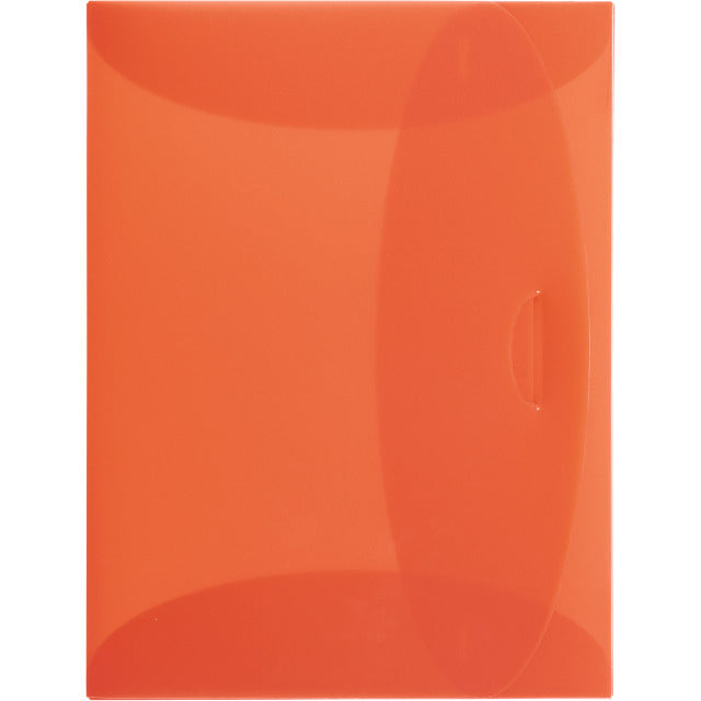Kolma Sammelmappe, für A4, Kunststoff, orange, mit Steckverschluss