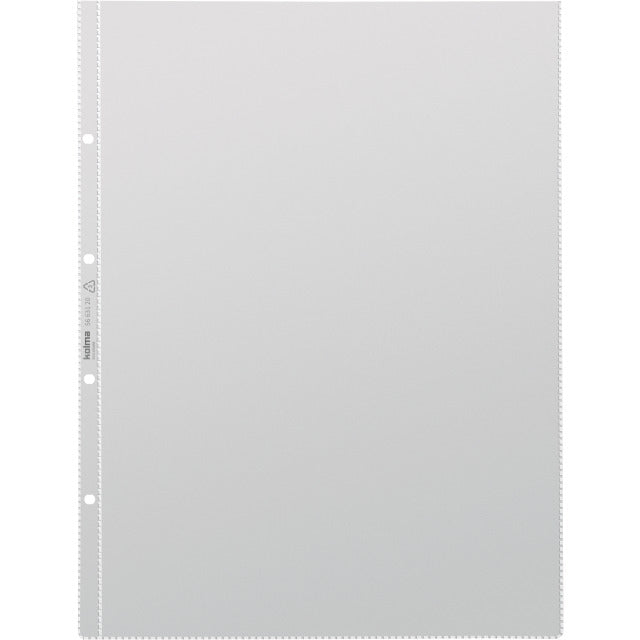Kolma Sichtmappe A3 – Transparent, Kunststoff, Glänzend, 100 µm, 10er-Pack, 100% Rezyklierbar