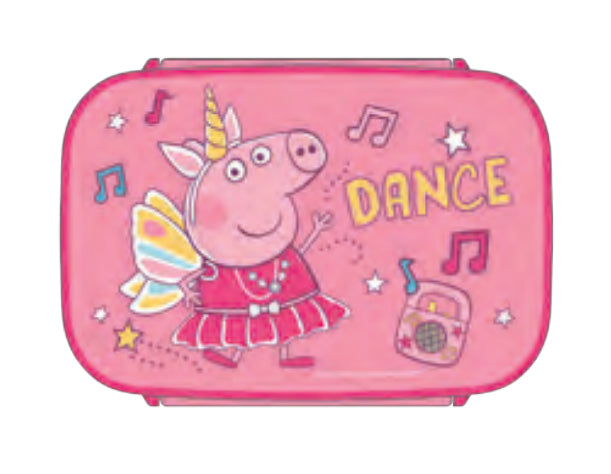 Scooli Lunchbox, 18 × 13,5 × 6 cm, Kunststoff, mit Unterteilung, rosa