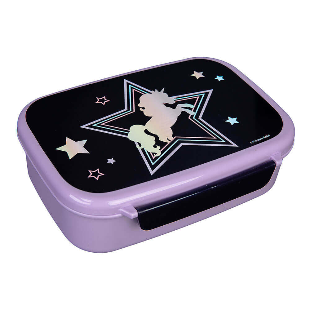 Scooli Dreamland – Lunchbox, 13,5 × 18 × 6 cm, violett
