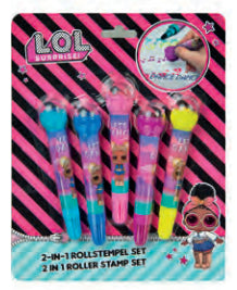 Undercover LOLO Filzstifte, Rollstempel – 5er Set