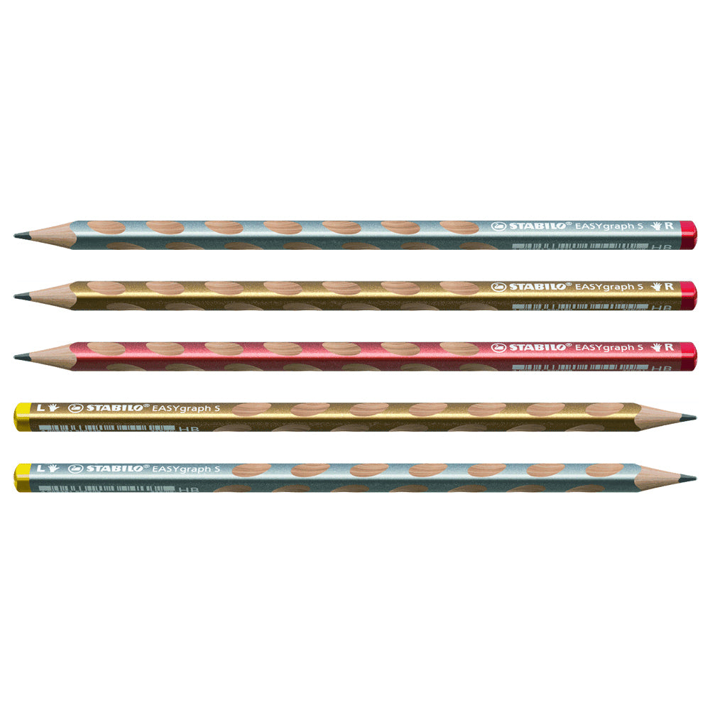 STABILO EASYgraph S Bleistifte HB, hexagonal – 2er-Set