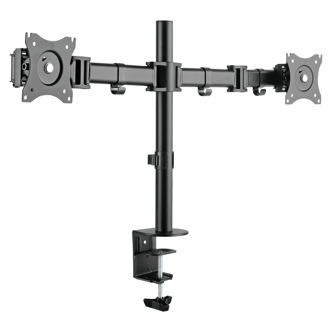 Ultradesk Skeleton Double – Monitorarm Tischhalterung – bis 27" – für VESA 75×75/100×100 mm