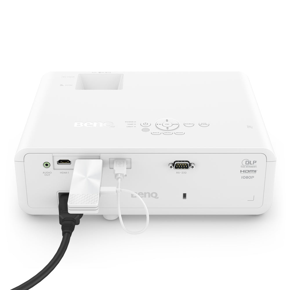 BenQ QP30 – Drahtloses Präsentationssystem – 4K, HDMI, WLAN (Wi‑Fi 5), für AirPlay/Miracast/Google