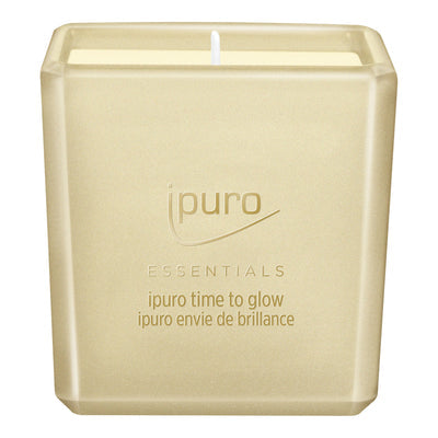 ipuro Young Line Time to Glow – Duftkerze, Gold, Weiss