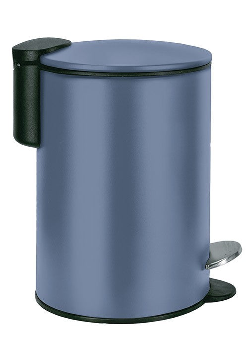 Kleine Wolke Papierkorb – 3 l – Metall, Dunkelblau – Ø 170 × H 236 mm