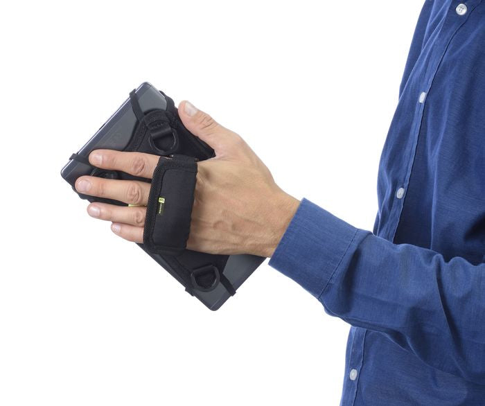 Cellularline Notebook-Schutzhülle – für Tablets bis 9", Stoßschutz, Kunststoff, Schwarz