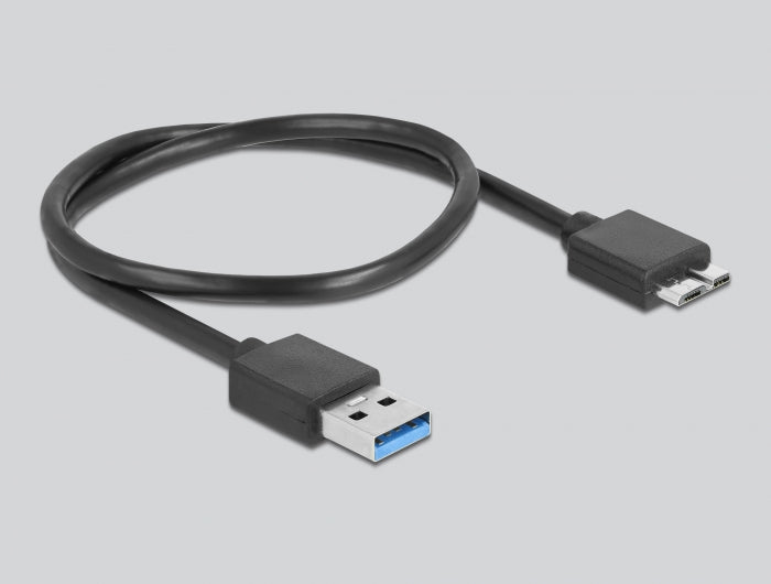 DeLOCK 42011 – 1-Bay Gehäuse – für 2,5" HDD/SSD, SATA III, Micro-USB 3.0