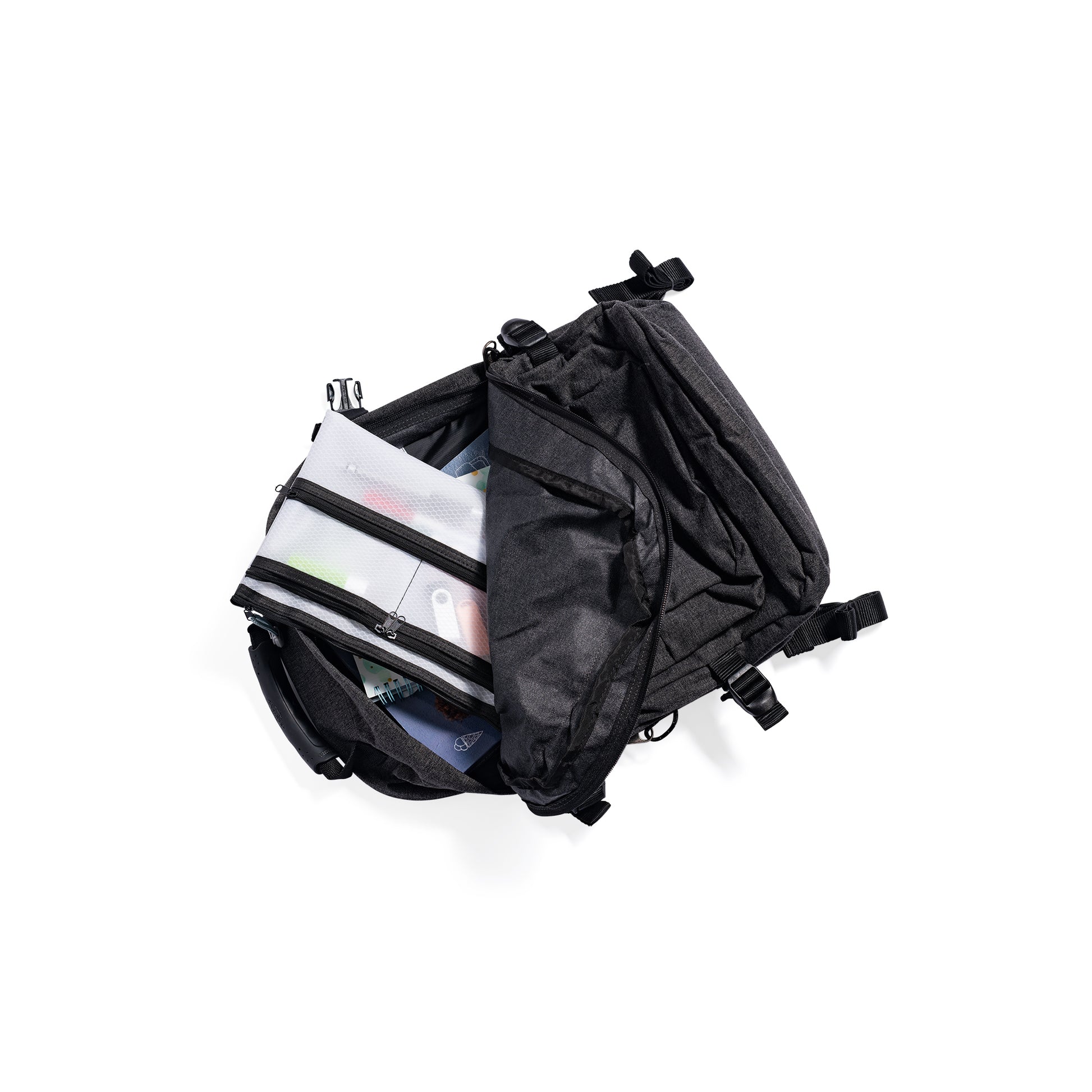 HERMA Reissverschlusstasche – 260 × 190 mm, Kunststoff, Schwarz – 1 Stück