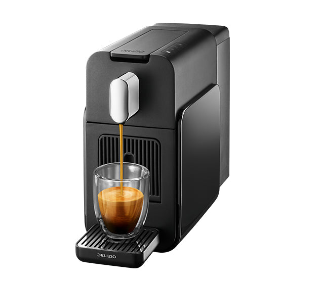 Delizio Brava Kapselmaschine – für Delizio-Kapseln, 1,3 l, Schwarz