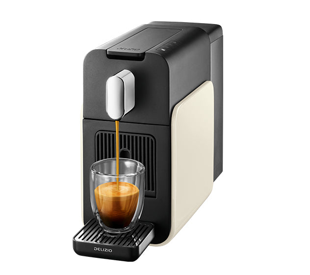 Delizio Brava 10196244 Kapselmaschine – für Delizio-Kapseln, 19 bar, 1,3 l, Weiss
