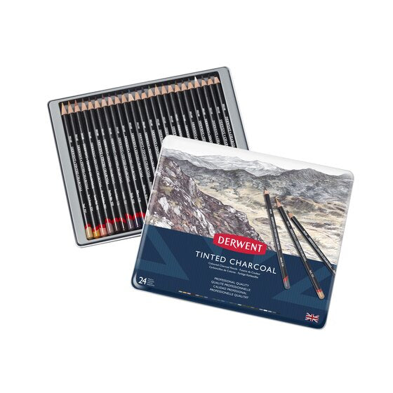 Derwent Professional Kohlestift – Mehrfarbig