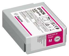 Epson Tintenpatrone SJIC42P-M, magenta, 50 ml – für Tintenstrahldrucker und Multifunktionsgeräte