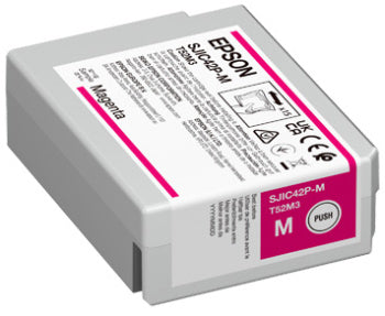 Epson Tintenpatrone SJIC42P-M, magenta, 50 ml – für Tintenstrahldrucker und Multifunktionsgeräte