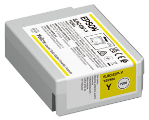 Epson Tintenpatrone SJIC42P-Y, Gelb, 50 ml
