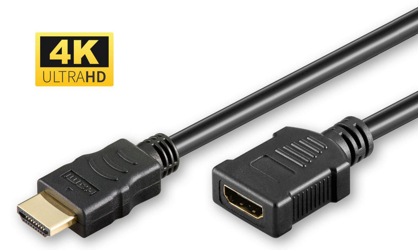 Microconnect HDMI Verlängerungskabel HDMI 2.0 4K 60 Hz – 1,5 m – HDR, ARC