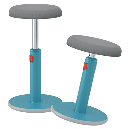 Leitz Hocker Ergo Cosy Active – Sitzhöhe 46–79 cm, 110 kg, grau