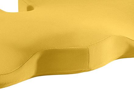 Leitz Kissen Ergo Cosy – 45,5 × 33,5 × 7,5 cm – Kunststoff, warmes Gelb