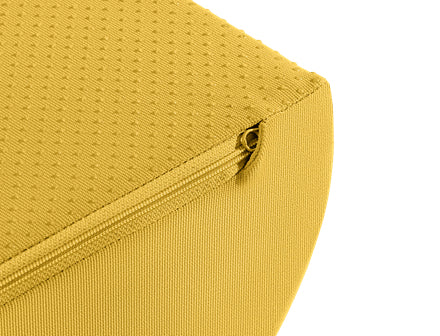 Leitz Fussstütze Ergo Cosy – 26 × 40,5 × 14 cm, warmes Gelb