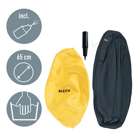 Leitz Sitzball Ergo Cosy Active – Ø 65 cm, samtgrau