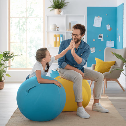Leitz Sitzball Ergo Cosy Active – Ø 65 cm, samtgrau
