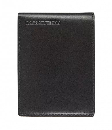 Maverick Brieftasche – RFID-Schutz – 110 × 81 × 83 mm – Leder – Schwarz