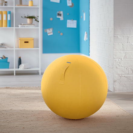 Leitz Sitzball Ergo Cosy Active – Ø 65 cm, warmes Gelb