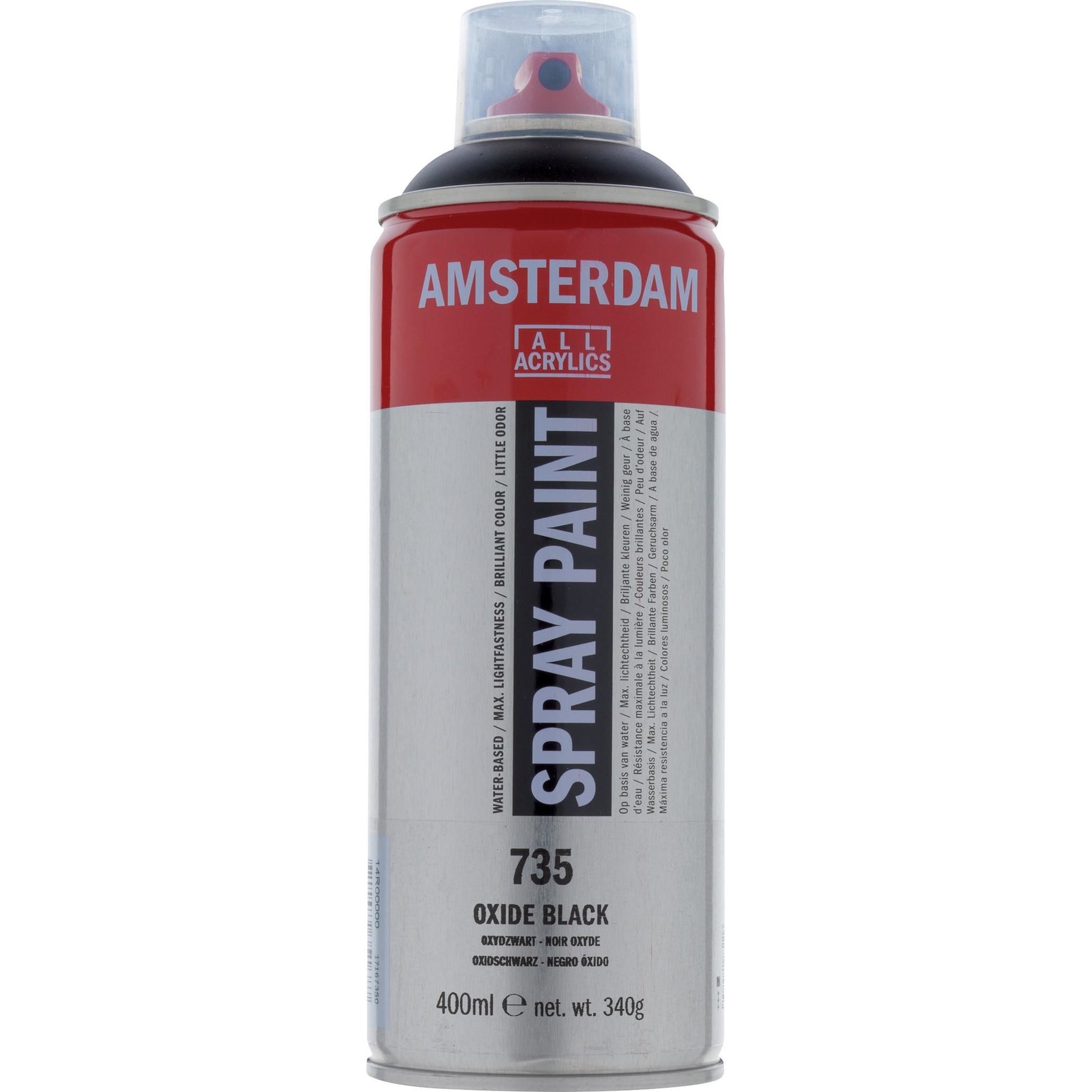 Royal Talens Farbspray – Oxidschwarz, 400 ml