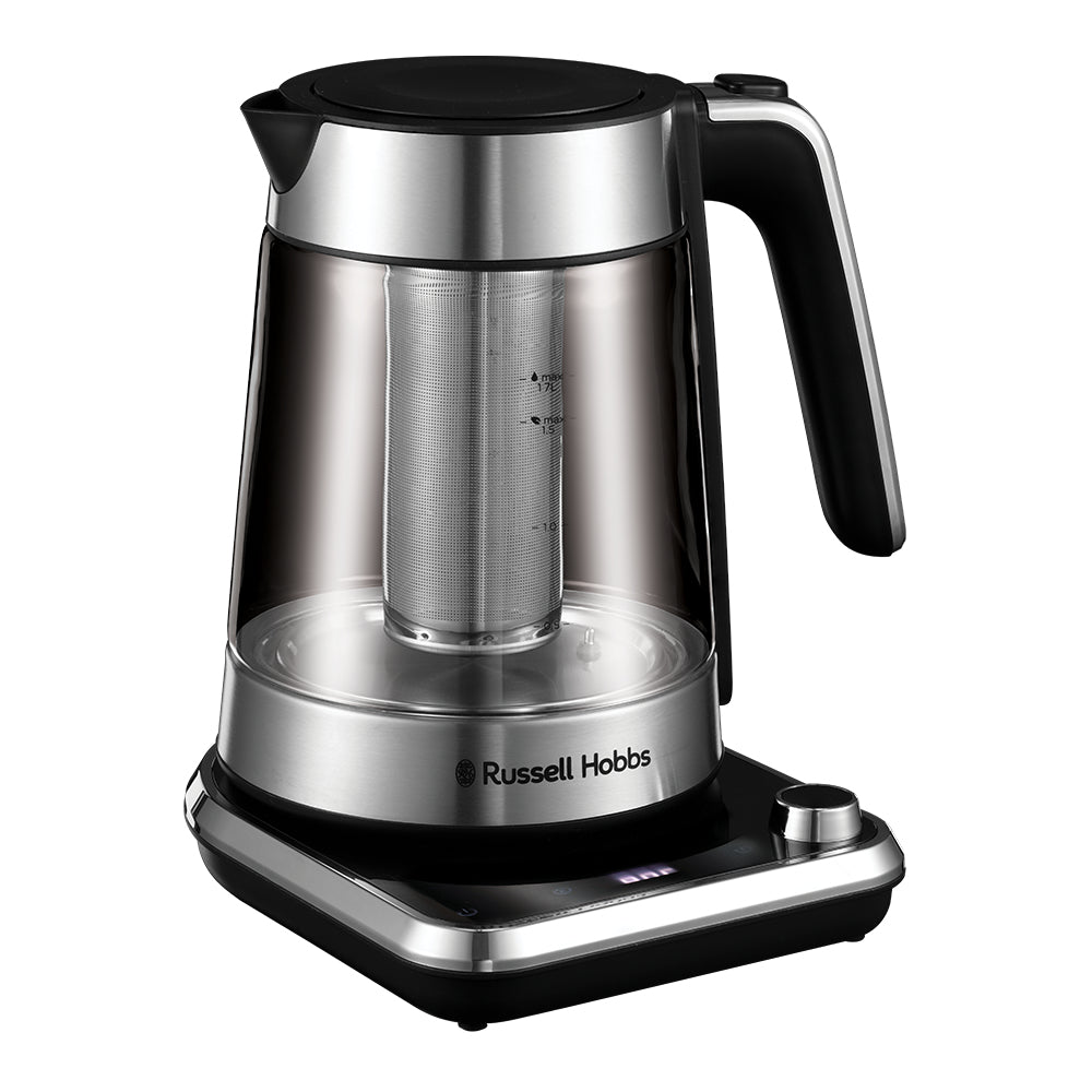 Russell Hobbs Wasserkocher – 1,7 l, mit Temperaturwahl, Glas, 26200-70