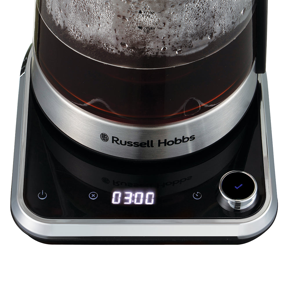 Russell Hobbs Wasserkocher – 1,7 l, mit Temperaturwahl, Glas, 26200-70
