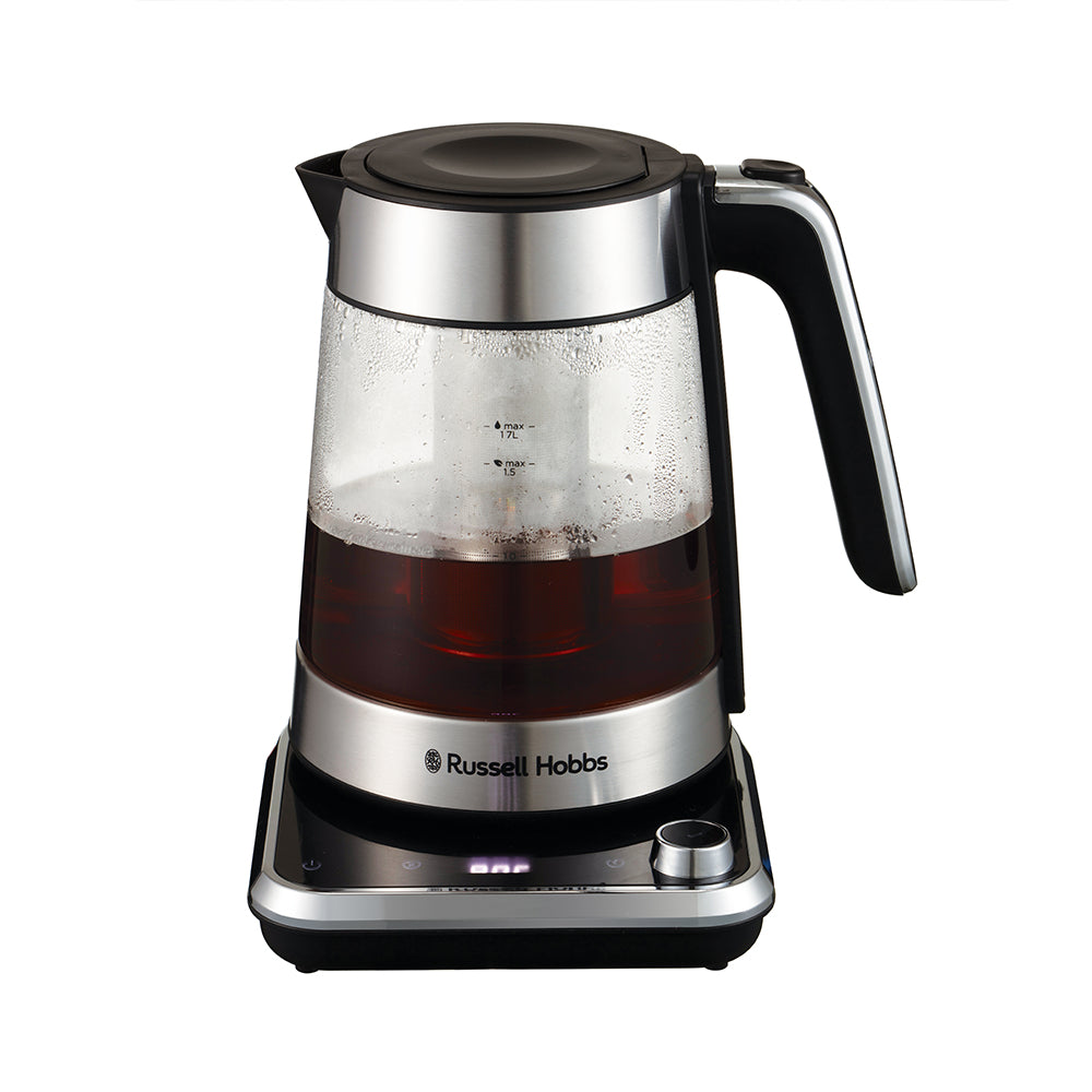 Russell Hobbs Wasserkocher – 1,7 l, mit Temperaturwahl, Glas, 26200-70