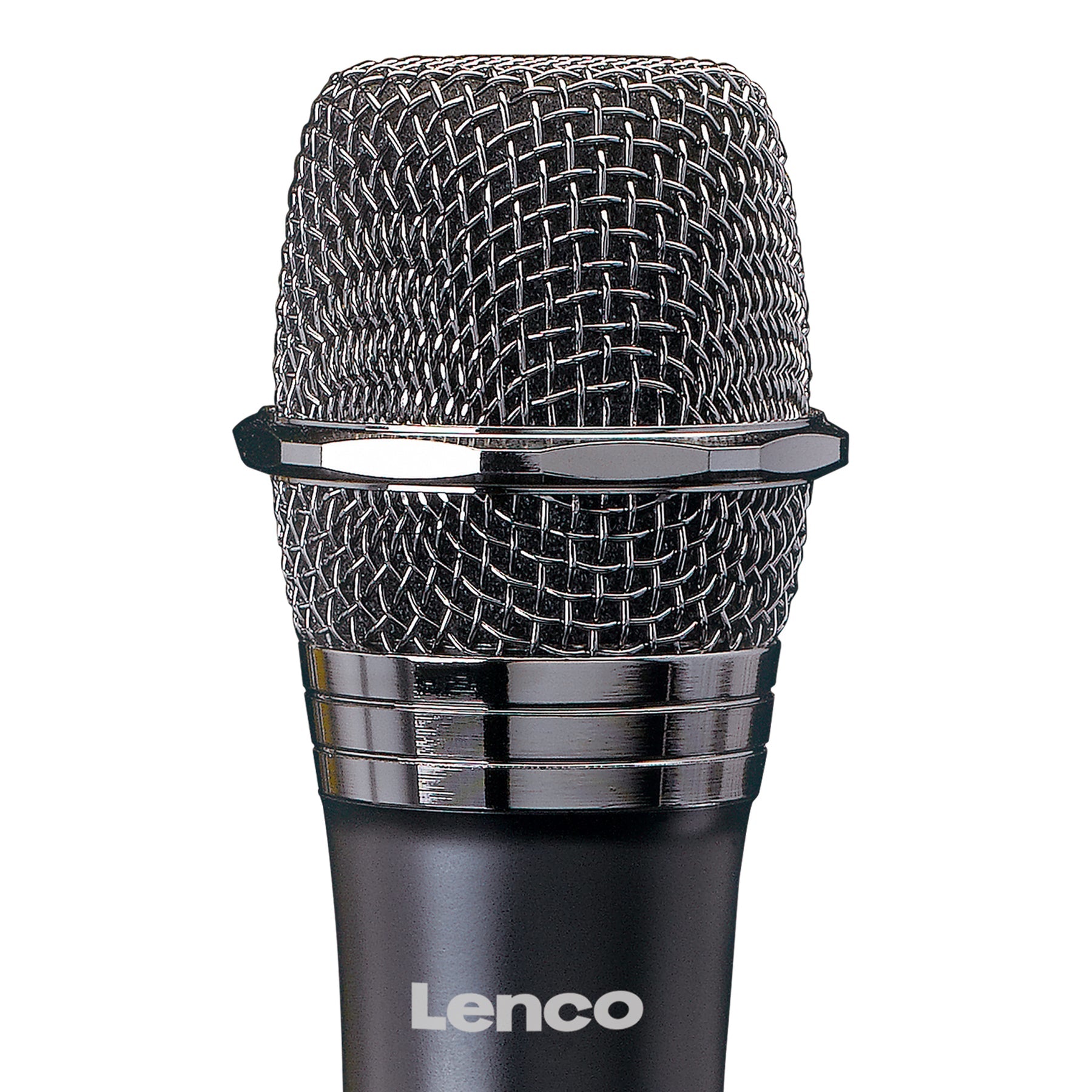 Lenco MCW-011 – Bühnenmikrofon – 6,35 mm Klinke, Kabellos, Niere, 15 m Reichweite – Schwarz