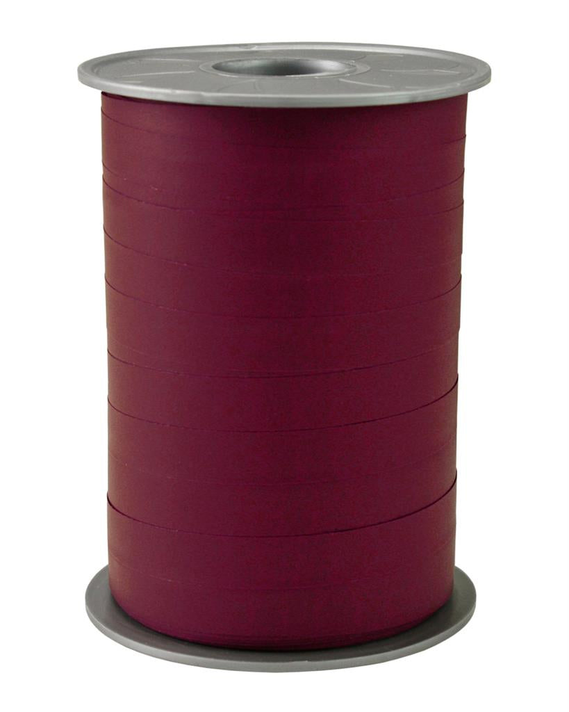 Pattberg Geschenkband Polypropylen (PP) Bordeaux – 10 mm × 200 m