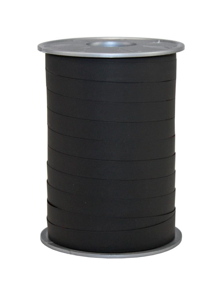 Pattberg Geschenkband PP matt schwarz – 10 mm × 200 m